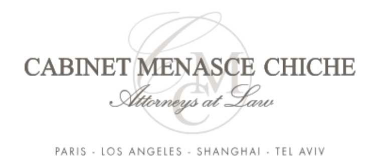 Business Law Firm (France) – Lawyers – CABINET MENASCE-CHICHE